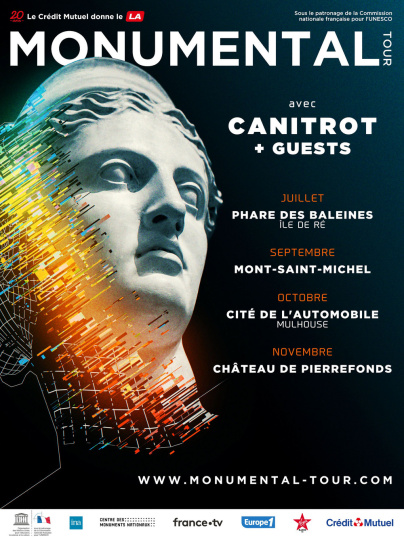 Monumental Tour 2021 avec Michael Canitrot : le programme