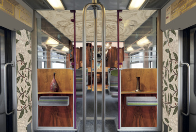 Train Paris Musées : quand des œuvres de musées parisiens décorent le RER C