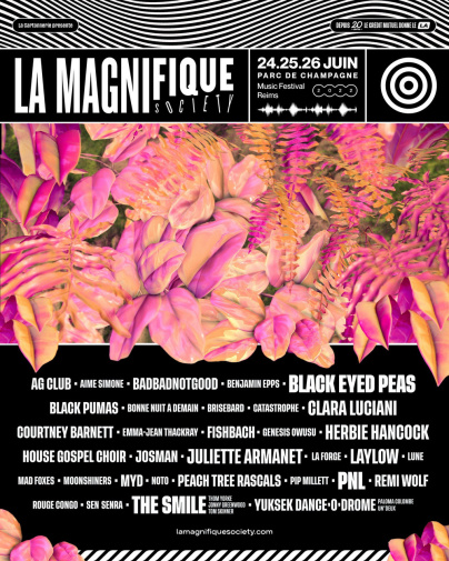 La Magnifique Society 2022 : PNL, Clara Luciani, Black Eyed Peas… voici toute la programmation
