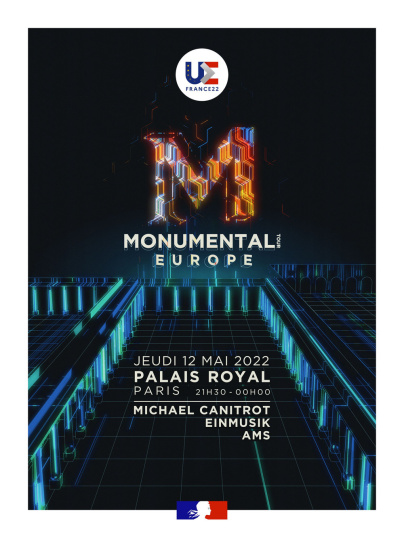 « Monumental Tour Europe » : les jardins du Palais-Royal à Paris transformés en temple de l’électro