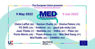 Music Europe Day 2022 : des concerts virtuels pour célébrer l'Europe