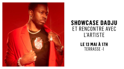 Dadju en showcase gratuit au Forum des Halles à Paris