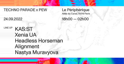 Techno Parade 2022 à Paris : vivez l’after party officiel au Périphérique