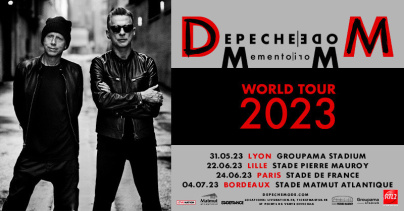 Depeche Mode en concert au Stade de France en juin 2023