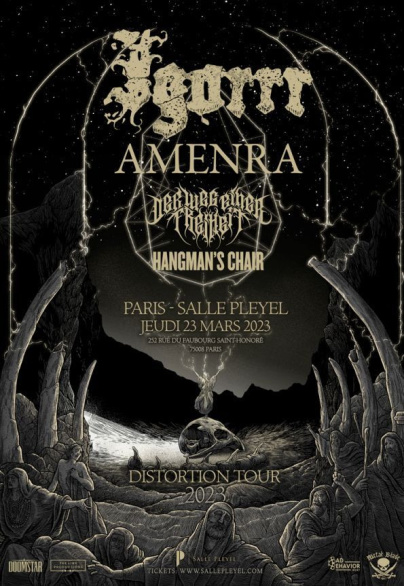 Igorrr et Amenra en concert à la Salle Pleyel en mars 2023