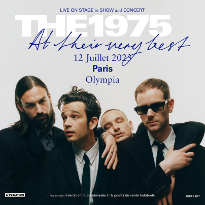 The 1975 en concert à l'Olympia de Paris en juillet 2023