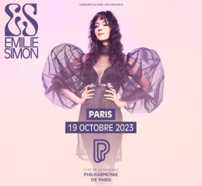 Emilie Simon en concert à la Philharmonie de Paris en octobre 2023
