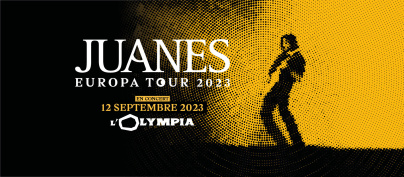 Juanes en concert à l’Olympia à Paris en septembre 2023