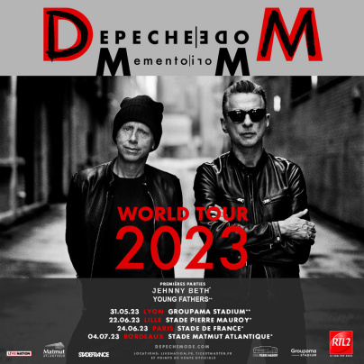 Depeche Mode au Stade de France en 2023 : quelle est la première partie ?