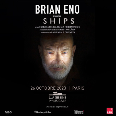 Brian Eno en concert exceptionnel à la Seine musicale en octobre 2023