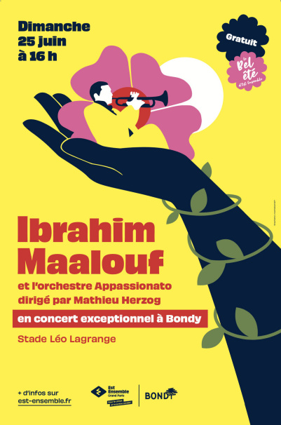 Bel été 2023 : Ibrahim Maalouf en concert gratuit à Bondy cet été