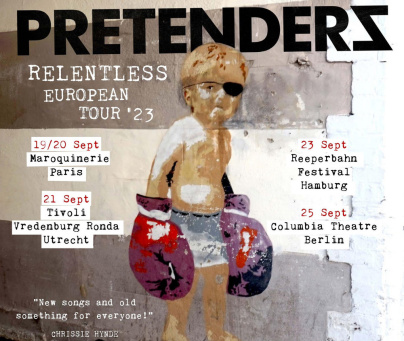 The Pretenders avec Chrissie Hynde en concert à la Maroquinerie en septembre 2023