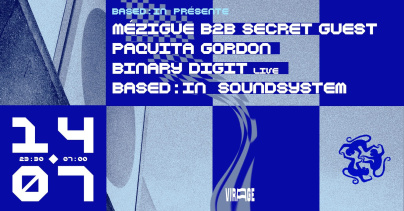 Fête nationale du 14 juillet : soirée "Virage x Based:in" sous le périphérique à Paris