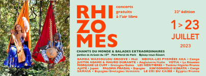 Festival Rhizomes 2023 : le programme des concerts gratuits en plein air à Paris