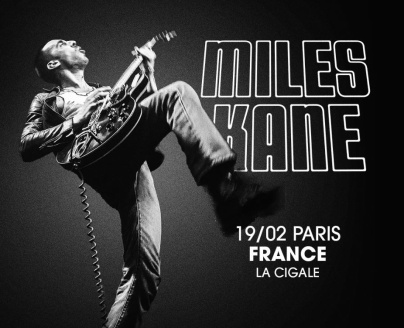 Miles Kane en concert à La Cigale à Paris en février 2024