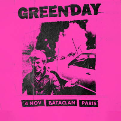 Green Day en concert intimiste et surprise au Bataclan à Paris en novembre 2023