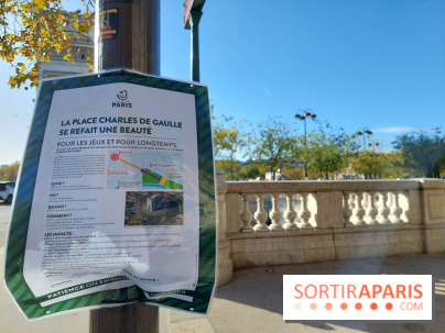 Paris : la Place Charles-de-Gaulle se refait une beauté