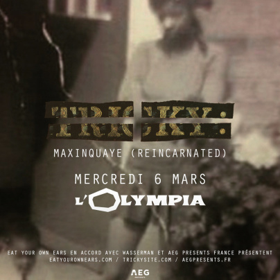 Tricky en concert à l’Olympia en mars 2024