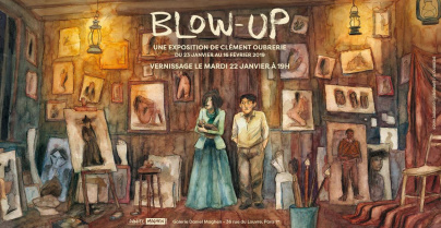 Clément Oubrerie, l'exposition BD à la galerie Daniel Maghen