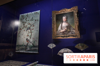 La Chine à Versailles : eventails de soie