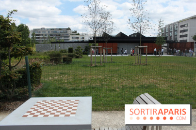 Parc Citroën : table de jeu