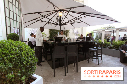 La terrasse d'été du Shangri-La Paris by Belvedere