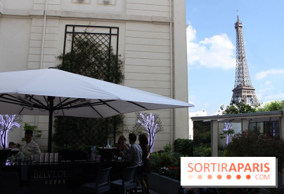 La terrasse d'été du Shangri-La Paris by Belvedere