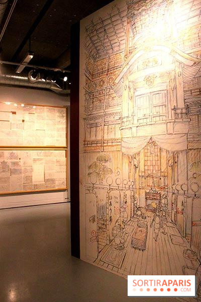 Expo des dessins du Studio Ghibli au Musée Artt Ludique
