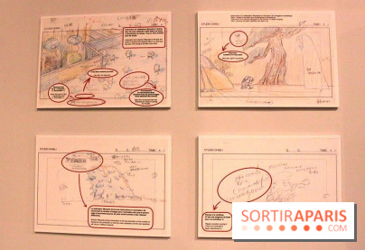 Expo des dessins du Studio Ghibli au Musée Artt Ludique