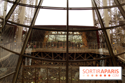 Le premier étage de la Tour Eiffel rénové