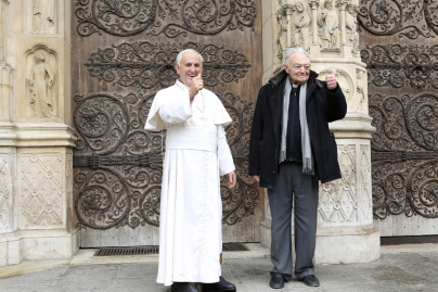 Pape François chez Grévin