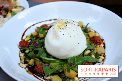 La Burrata de la Petite Mangerie restaurant
