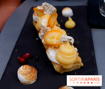 La tarte au citron revisitée de la Petite Mangerie restaurant