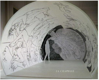 Exposition Trémois "traits de passion" au Réfectoire des Cordeliers