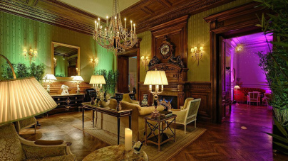 Le Shangri Lounge du Shangri La Hotel Paris