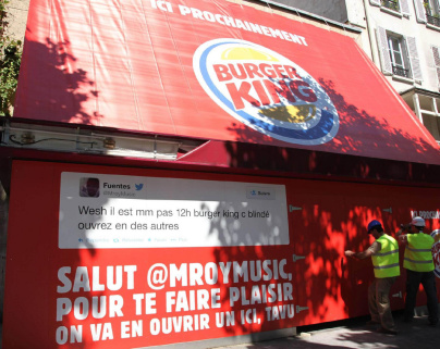 Ouverture du Burger King de la Cité des Sciences