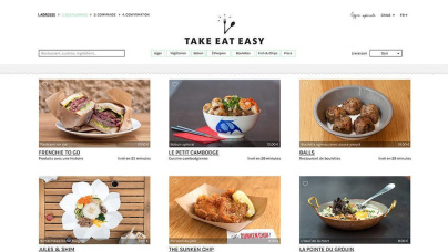Take Eat Easy, la livraison de repas à vélo à Paris