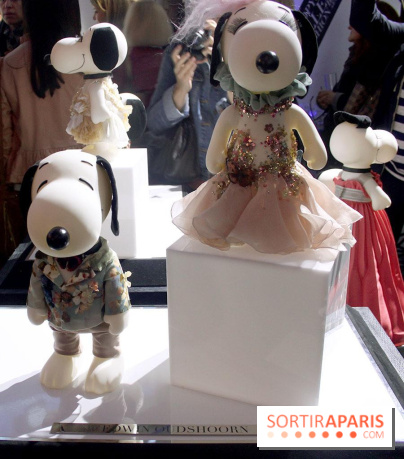 Snoopy and Belle à la Fashion Week 2015