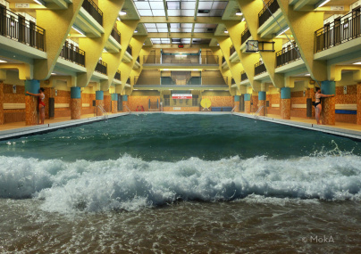 MoKa : expo itinérante dans les piscines parisiennes 