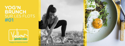 Yog'n'brunch sur les flots à la Péniche Antipode