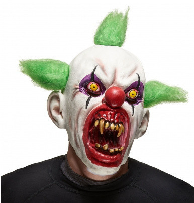 Masque de clown terrifiant
