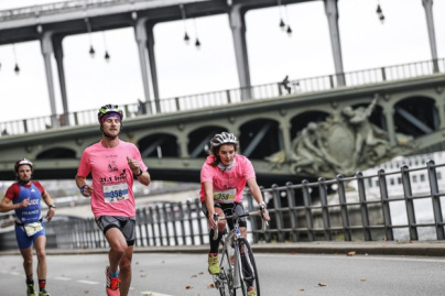 Paris Bike and Run 2017, la course avec 1 vélo pour 2 !