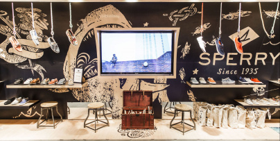 Le pop-up store Sperry au Citadium