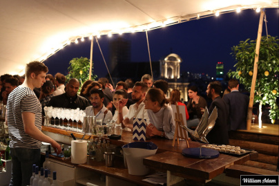 L'Eté Bleu par Greygoose au Perchoir Marais