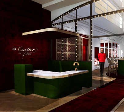 Cartier ouvre une boutique éphémère à Saint-Germain