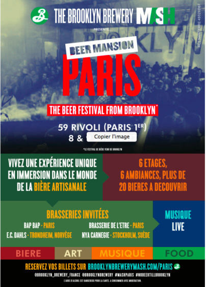 Beer Mansion, le festival brooklynien des bières artisanales à Paris