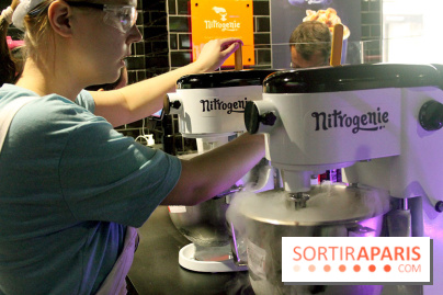 Nitrogénie, glaces à l'azote