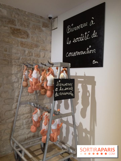 Photos de l'exposition Ben au musée Maillol 