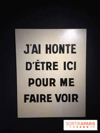 Photos de l'exposition Ben au musée Maillol 