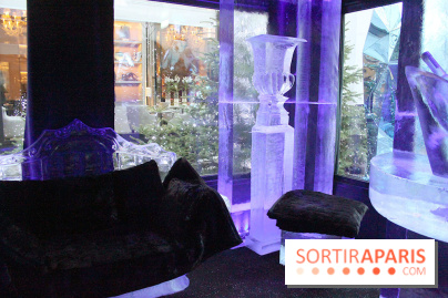 Ice lounge experience au George V